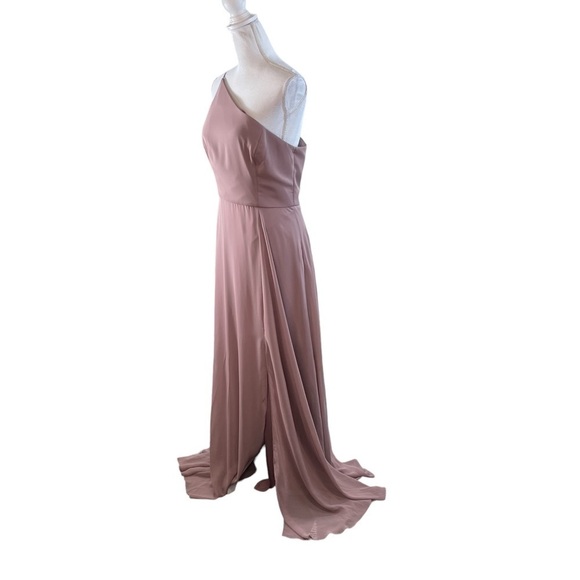 Bella Bridesmaids One Shoulder Chiffon Maxi - Picture 5 of 13